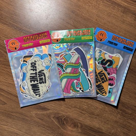 🛹 Pack de stickers “Vans x Super Freak”