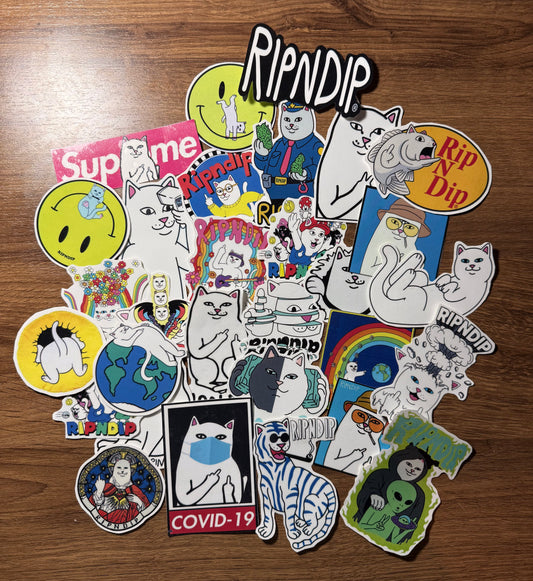 Pack de Stcikers “RipNDip”
